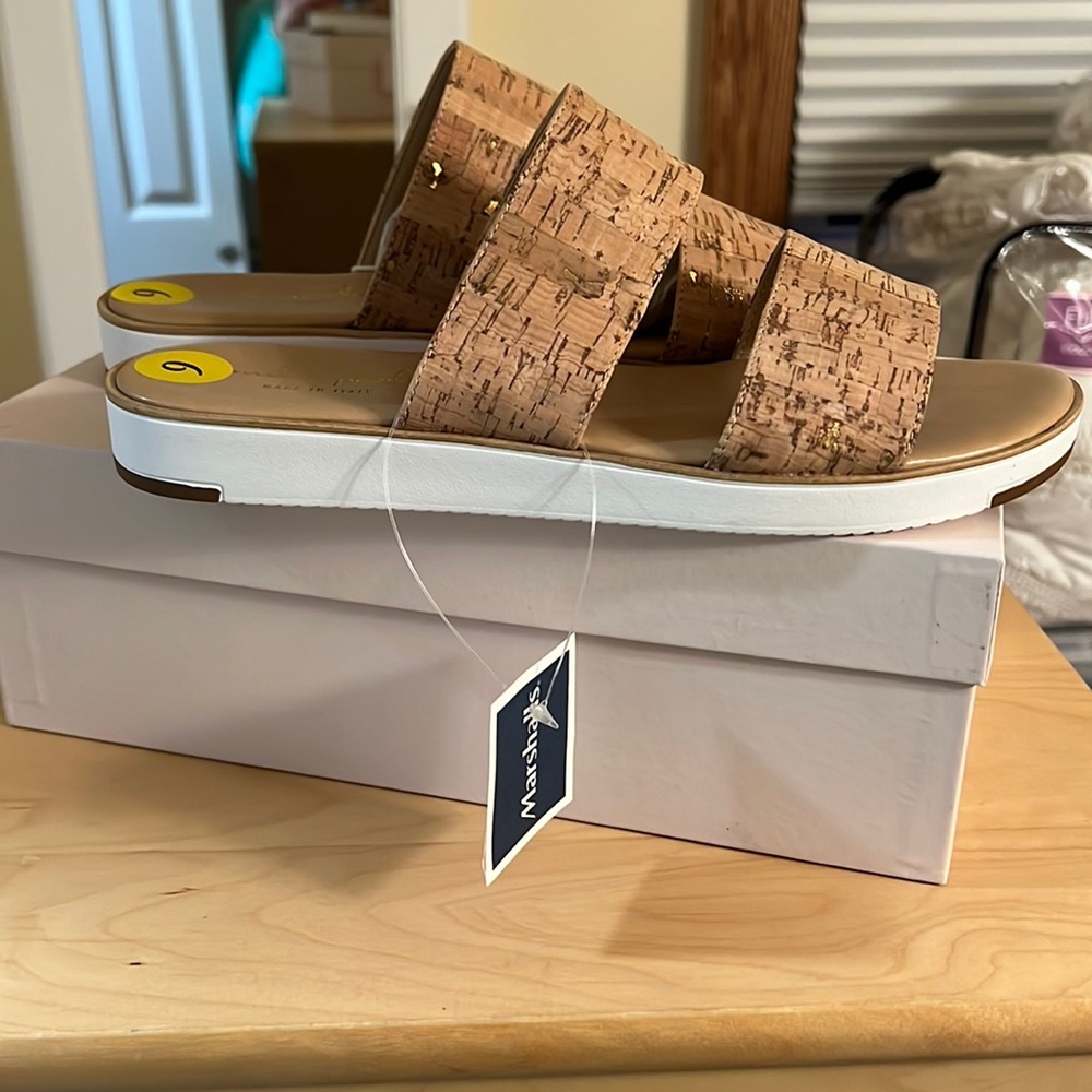 Mila Paoli - NIB - Cork Sandals - Women’s Size 9